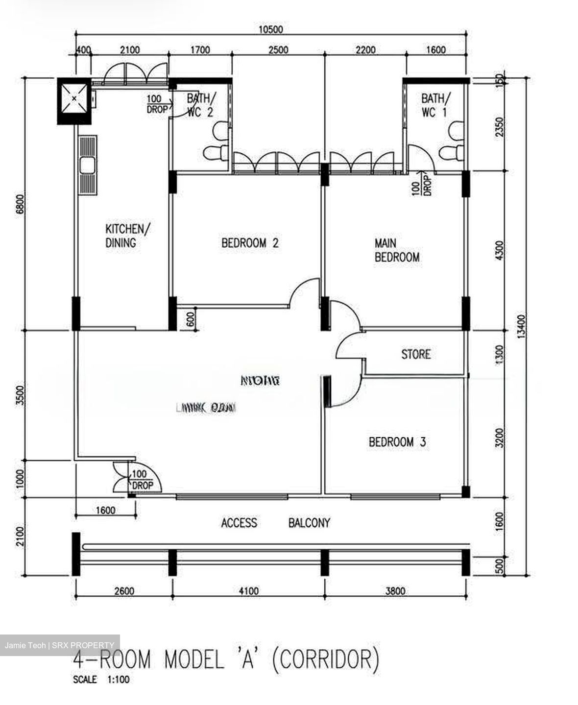 Blk 336 Kampong Ubi View (Geylang), HDB 4 Rooms #612094991